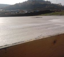Dalle de l etage finie