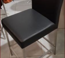 Chaises de la cuisine (choisie en couleur Anthracite)