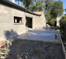 Dalles des terrasses