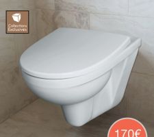 WC suspendu