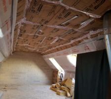 Isolation plafond enfin fini OUF
