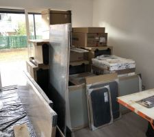 Cuisine avant montage