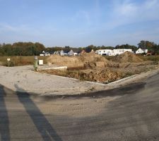 Debut de chantier le 09/10/2018