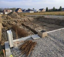 Debut de chantier le 09/10/2018