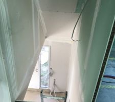 Emplacement futur escalier