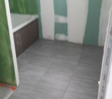 Carrelage salle de bain