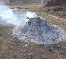 Le reste des branches et fagots !