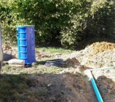 Pompe de relevage et raccordement au tout à l?égout