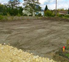 Emplacement de la maison sur le terrain