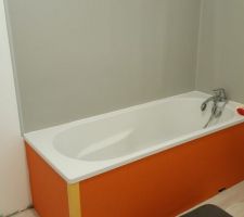 Rev&ecirc;tement baignoire et mur