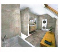 Salle de bain simulation Siehr