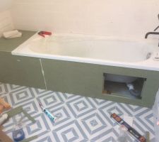 Fabrication tablier baignoire