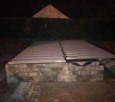 Mise en place du plancher poutrelles/hourdis
