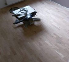 Fin de pose du Parquet