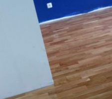 Parquet vernis chambre de notre fils