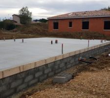 Vide sanitaire + plancher + dalle