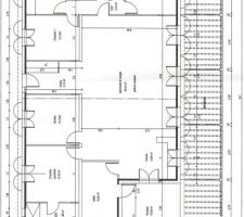 plan interieur de la maison