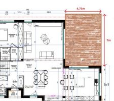 Terrasse - plan