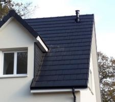 Sortie de toit conduit po&ecirc;le &agrave; granules