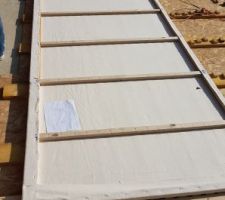 Pose du tissu phonique