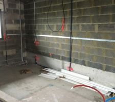 Isolation plafond étage + Electricité