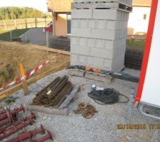 Arrivée des ferrailles (notamment U)