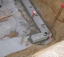 Début de la maçonnerie du VS