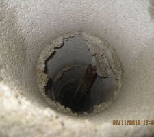 &Eacute;l&eacute;vation murs VS J9
Arase de 5 cm au dessus des murs en cours + Mise en place des attentes de continuit&eacute;