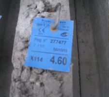 Mise en place dalle RDC J1