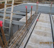 Mise en place dalle RDC J3