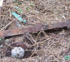 Fin Aout 2010 : après les vacances extraction d'un essieu de voiture !!