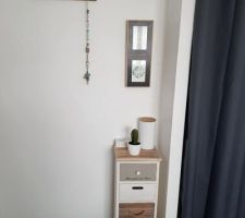 Coin chambre. reste à poser les portes de placards