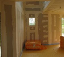 Vue obtenue &agrave; l?entr&eacute;e du s&eacute;jour