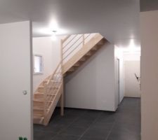 Peinture - entrée et couloir RDC