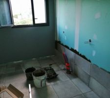 Faïence salle de bain rez de chaussée