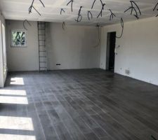 Cuisine salle salon