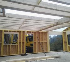 Mise en place du plancher de l étage