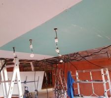 Montage des cloisons