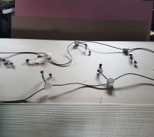 Montage des cloisons