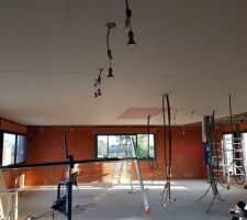 Montage des cloisons