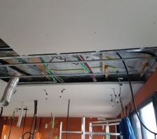 Montage des cloisons