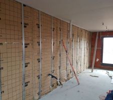 Montage des cloisons
