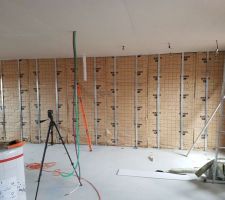 Montage des cloisons