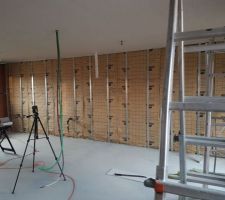 Montage des cloisons