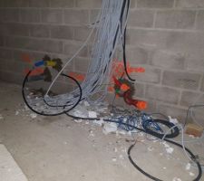 16/11/18 raccordement gaz,ptt, électricité et tout à l'égout.