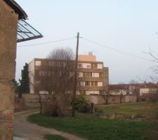 Toute première visite du terrain