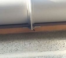 Fixation goutiere