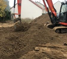 Terrassement en cours