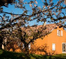 Notre maison au milieu des cerisiers est terminée depuis le 25 novembre 2015.