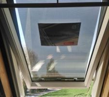 Velux posé mais pas ceux demandés à la MAP il seront changés plus tard
